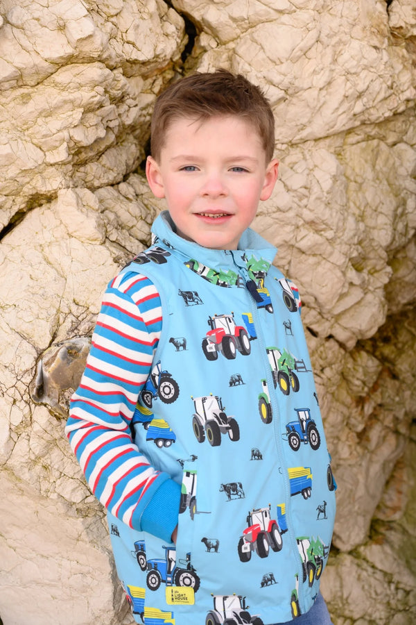 Lighthouse Alex Print Gilet